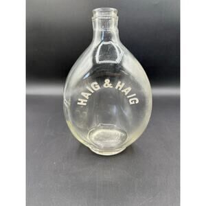 Vintage Haig & Haig pinch scotch whiskey bottle